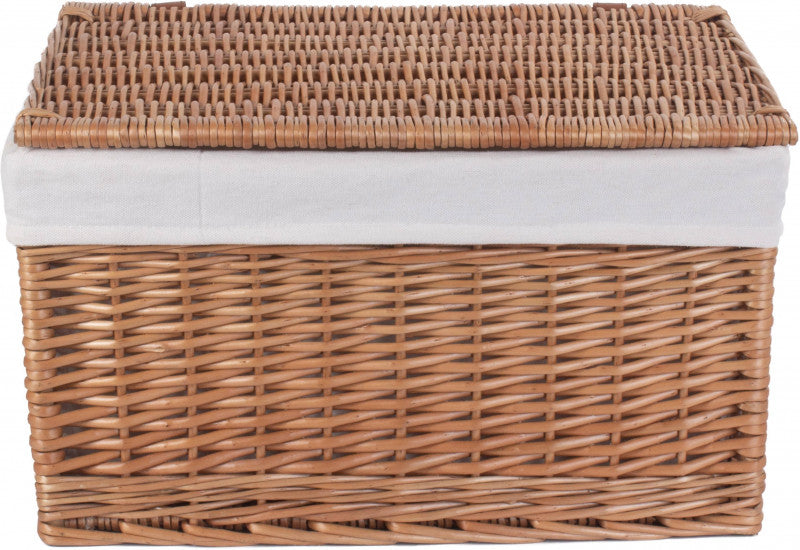 EXTRA LARGE DOUBLE STEAMED LINED STORAGE HAMPER