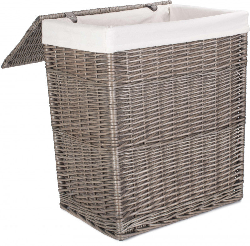 SLIM LAUNDRY HAMPER BASKET