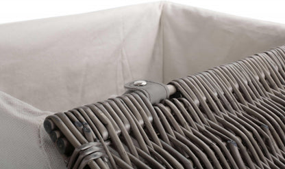 SLIM LAUNDRY HAMPER BASKET