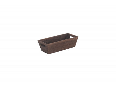 DARK WOODEN PACKING TROUGH