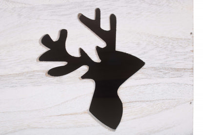 REINDEER CUT-OUT WOODEN BOX