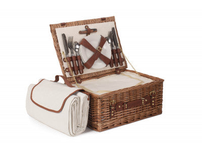 4 PERSON CLASSIC PICNIC HAMPER