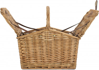 SLOPE-SIDED LIGHT STEAMED HAMPER