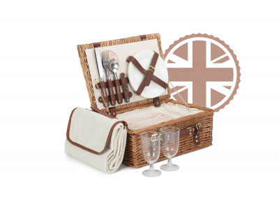 2 PERSON BRIT PICNIC HAMPER