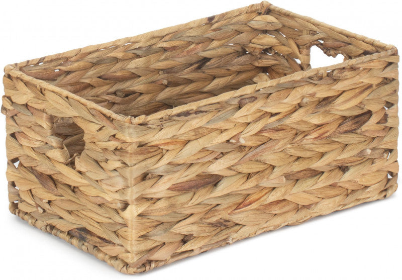 SMALL WATER HYACINTH STORAGE BASKET SIZE 1