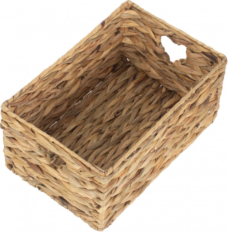 SMALL WATER HYACINTH STORAGE BASKET SIZE 1