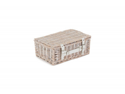 14" WHITE HAMPER