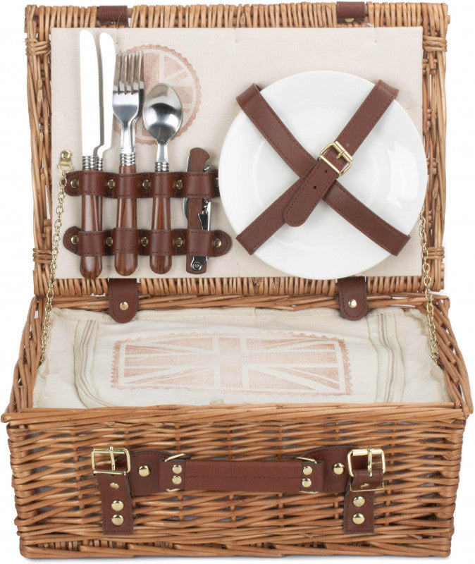 2 PERSON BRIT PICNIC HAMPER