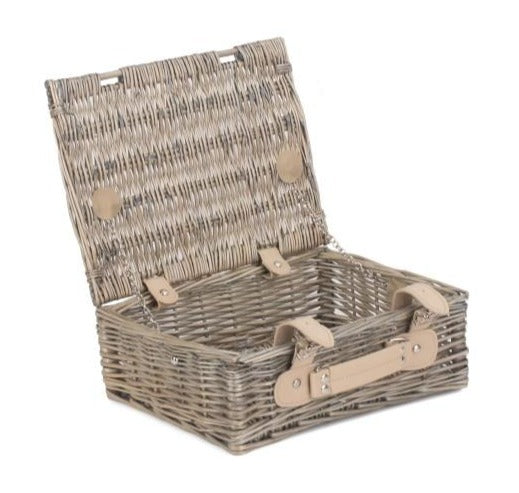 12" Small Antique Wash Hamper