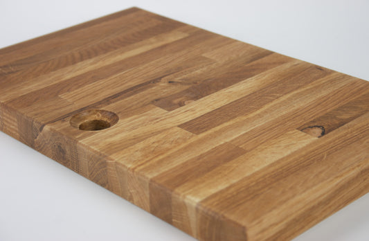 Ibex Oak Block Chopping/Bread Board