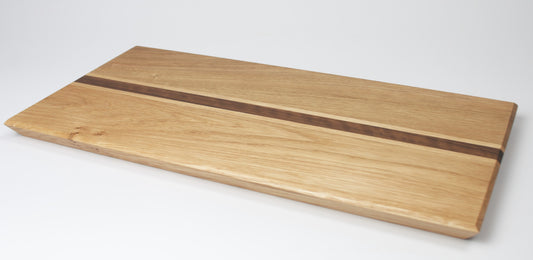 Luxury Handmade Solid Wood Striped Inlay Charcuterie/Cheese Board
