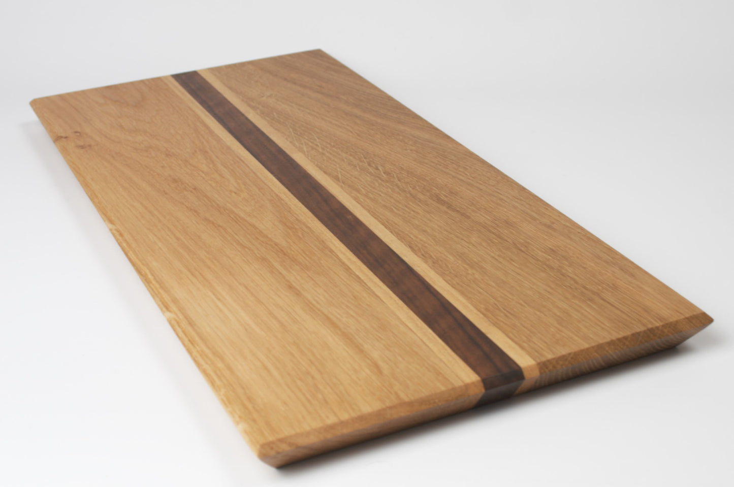 Luxury Handmade Solid Wood Striped Inlay Charcuterie/Cheese Board