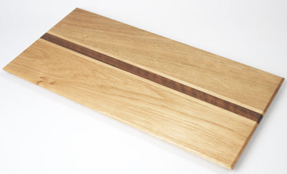 Luxury Handmade Solid Wood Striped Inlay Charcuterie/Cheese Board