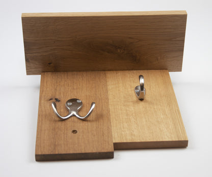 Solid Oak Hall Organiser -Small