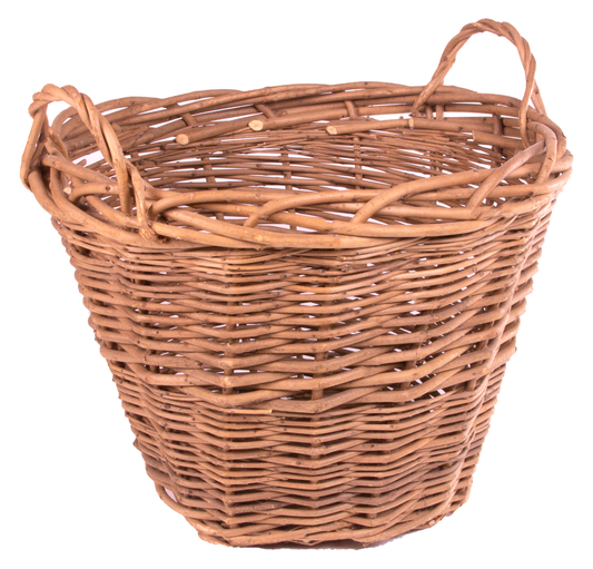 Wild Willow Log Basket - Medium (without lining) (L001W)