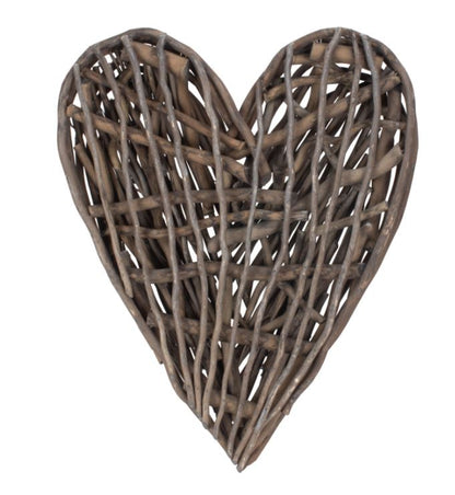 Medium Rustic Willow Heart