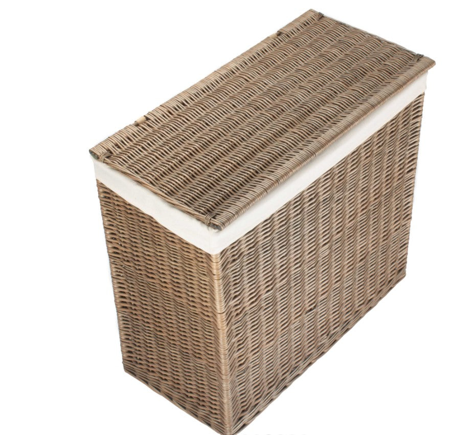 Rectangular Partition Laundry Basket