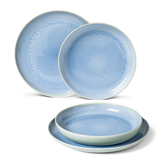 Crafted Blueberry Dinner set 4pcs.