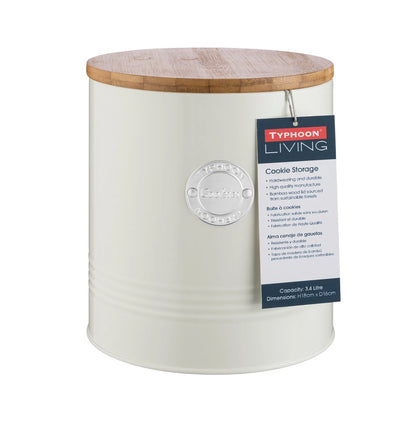 Typhoon Living Cream Cookie Storage