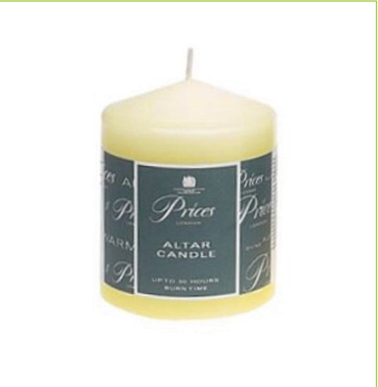 Prices Altar Candle 100mm x 80mm