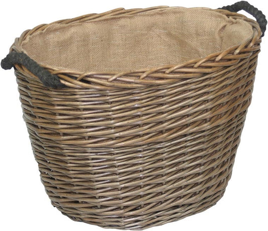 Medium Oval Log Basket