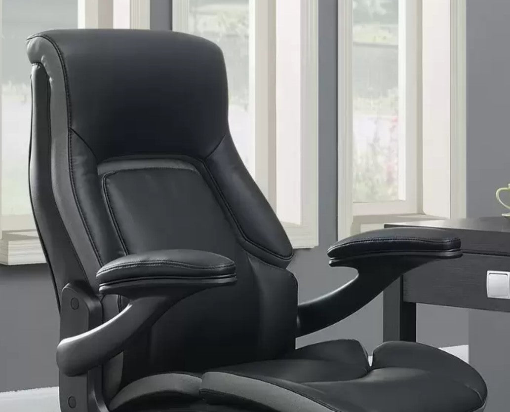 True innovations leather executive chair hot sale