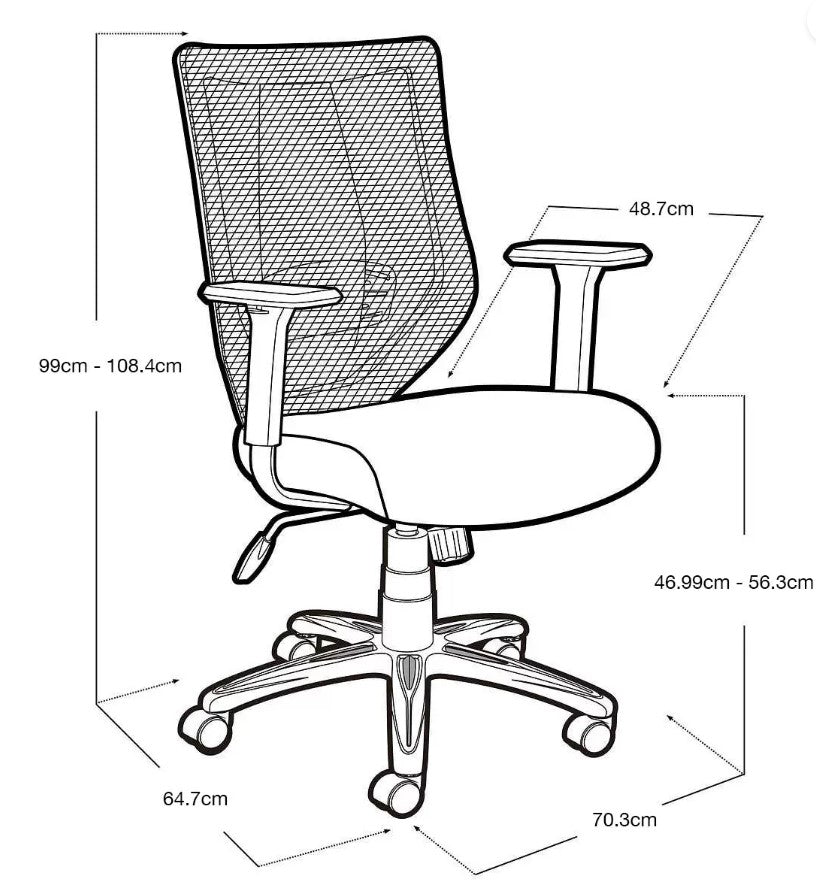 True Innovations Mesh Office Chair