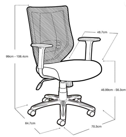 True Innovations Mesh Office Chair