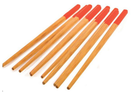 School of Wok Bamboo Chopsticks Set 5 Pairs